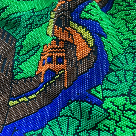 ✨SOLD✨ vintage great wall of china beaded bag - Picture 11 of 14